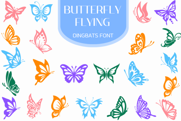Butterfly Flying: A Font for Creative Business