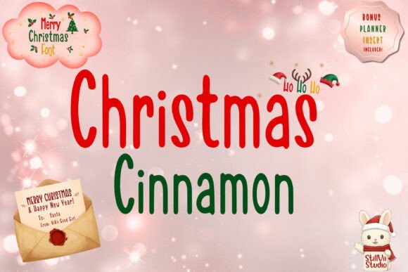 Christmas Cinnamon: A Cozy Font for Business