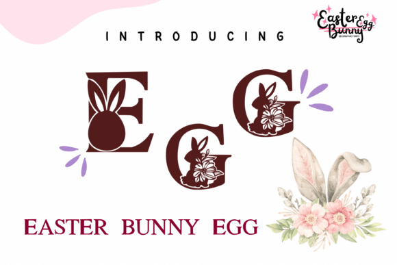 Easter Bunny Egg Font Review
