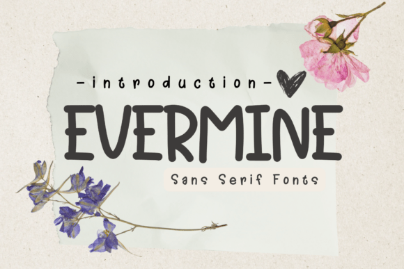 Evermine: A Professional Sans Serif Font