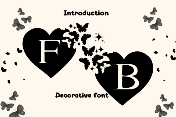 Flying Butterfly Font
