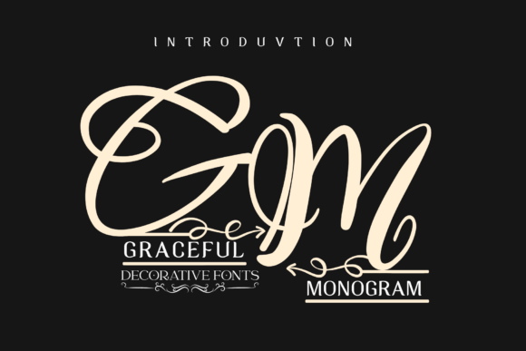 Graceful Monogram: A Font for Polished Branding