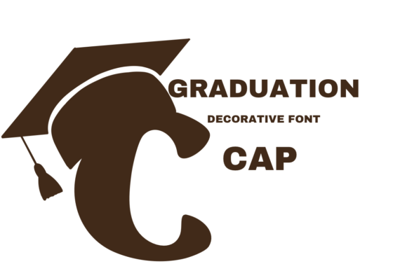 Graduation Cap Font for Business
