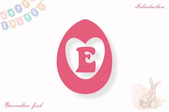 Heart Easter Egg Font
