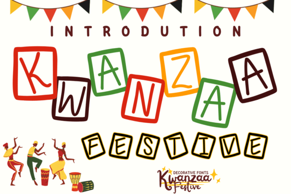 Kwanzaa Festive Font