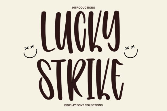 Lucky Strike: A Bold Typeface for Impact