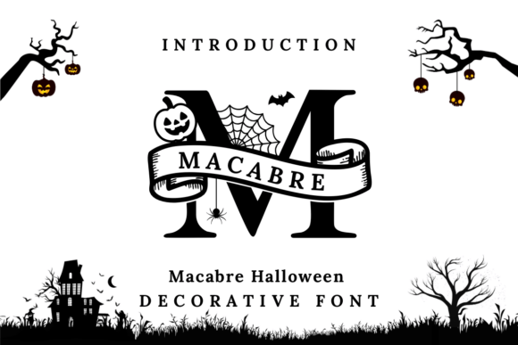 Macabre Halloween Font for Business