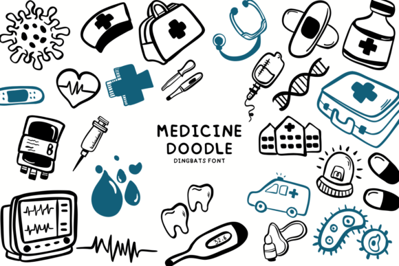 Medicine Doodle: A Creative Font for Branding