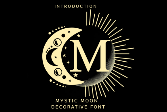 Mystic Moon Font: Creative Design