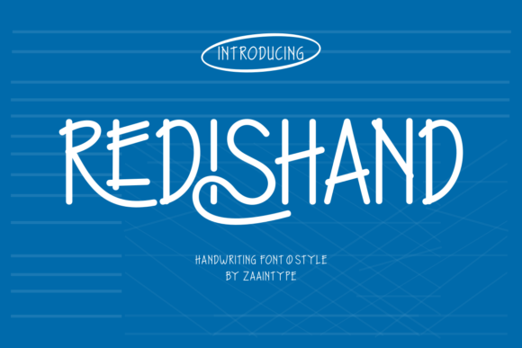 Redishand: A Elegant Display Font