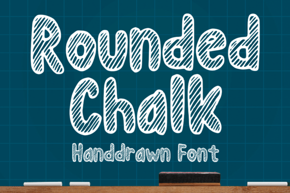 Rounded Chalk Font for Creative Projects
