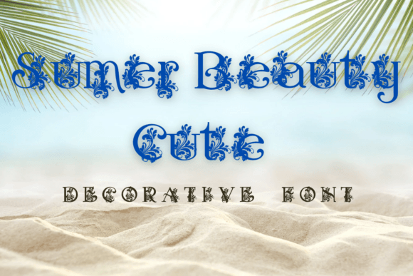 Sumer Beauty Cute Font