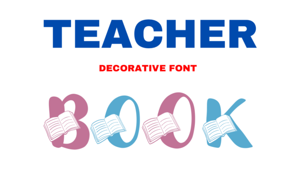 Teacher Book: A Creative Font for Branding